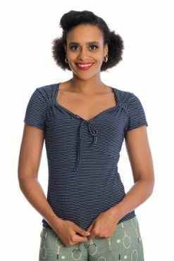 Banned Danni Top -Burleska shop 06 29 TP10424 20NAVY 0564 300x