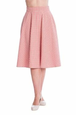 Banned Gingham Picnick Skirt