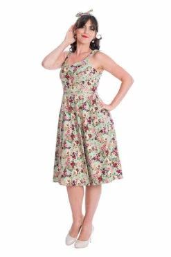 Banned Garden Green Dress 9 Banned Garden Green Dress -Burleska shop 06 30 DR16616 1288 300x