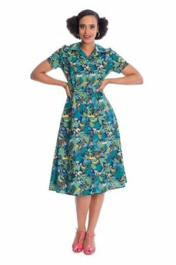 Banned Forest Dress -Burleska shop 06 30 DR16649NAVY 1239 300x