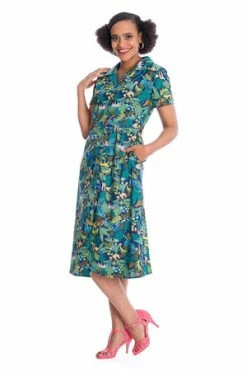 Banned Forest Dress -Burleska shop 06 30 DR16649NAVY 1240 300x