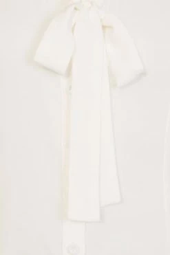 Banned Perfect Pussybow Blouse -Burleska shop 1579260902BL14030OFFWHT 2 300x