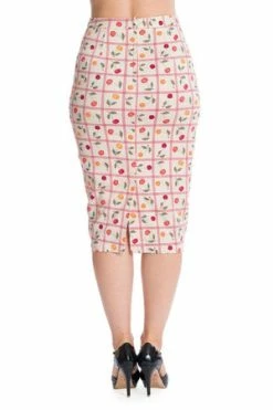 Banned Country Cherry Pencil Skirt 7 Banned Country Cherry Pencil Skirt -Burleska shop 162747536206 29 CA21131GREEN 20SK25357 20OFF 20WHITE 0580 300x