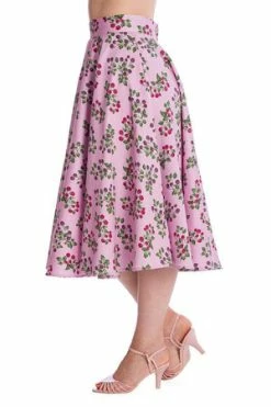 Banned Summer Berry Skirt -Burleska shop 162747912406 29 SK25361PINK 20TP10453GREEN 0299 300x
