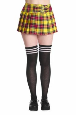 Banned Darkdoll Mini Skirt 67 Banned Darkdoll Mini Skirt -Burleska shop 1641210984SBN216 20YELLOW2881 300x