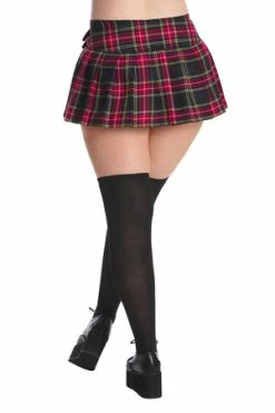 Banned Darkdoll Mini Skirt 87 Banned Darkdoll Mini Skirt -Burleska shop 1641211614TP10301 20BLK 20SBN216 20BLK 20TARTAN2726 300x