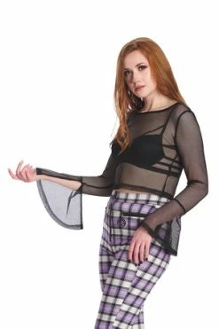 Banned Morwenna Mesh Top -Burleska shop 1641211949TR31140 20PUR 20CHECK 20TP10340 20BLK2994 300x