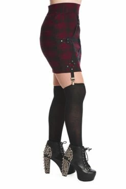 Banned Rhan Skirt 13 Banned Rhan Skirt -Burleska shop 1642519009SK25406 20RED3667 300x