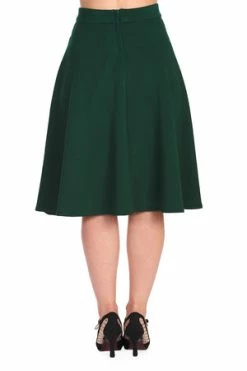 Banned Etta Swing Skirt -Burleska shop 1642527226SK25383 20GRN0197 300x