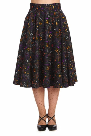 Banned All Hallows Cat Swing Skirt 3 Banned All Hallows Cat Swing Skirt