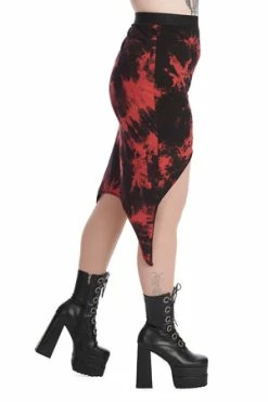 Banned Tears In Heaven Skirt -Burleska shop 1658745113SK25336 20RED 3 300x