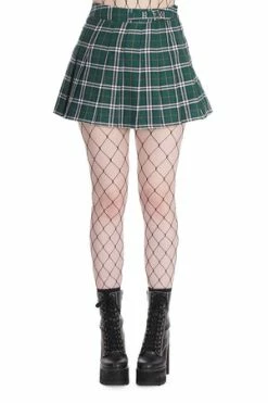 Banned Chicks With Kiks Skirt 25 Banned Chicks With Kiks Skirt -Burleska shop 1658745462SK25404GREEN 1 300x