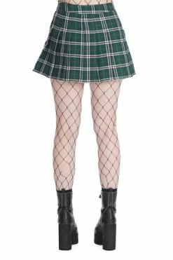 Banned Chicks With Kiks Skirt 26 Banned Chicks With Kiks Skirt -Burleska shop 1658745462SK25404GREEN 4 300x