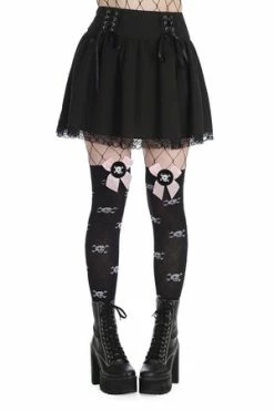 Banned Sakura Skirt -Burleska shop 1659022544SK25412BLK 20 1 300x