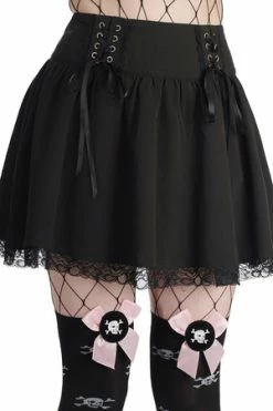 Banned Sakura Skirt -Burleska shop 1659022544SK25412BLK 5 300x