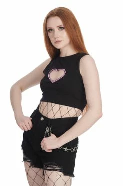 Banned Saki Top -Burleska shop 1659024183TP10499BLK 3 300x