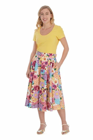 Banned Floral Zing Skirt 6 Banned Floral Zing Skirt - Image 4