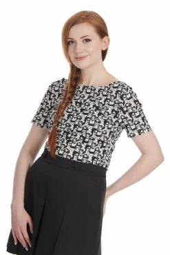Banned Lady Cool Top -Burleska shop 1659354100TP10565 20BLK 20WHT14810 300x