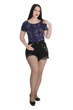 Banned Snake Charm Top -Burleska shop 1659540278TP10564 20PURPLE 2 300x