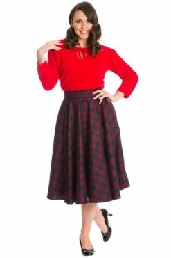 Banned Adore Her Check Skirt 11 Banned Adore Her Check Skirt -Burleska shop Adore Her Check Skirt Banned 3 300x