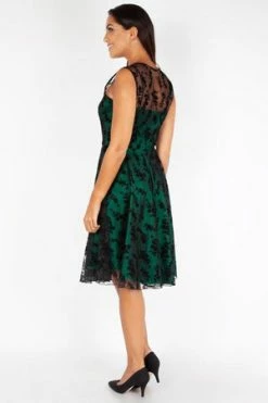 Voodoo Vixen Begonia Floral Skater Dress -Burleska shop Begonia Floral Skater Dress Voodoo Vixen 2 05898ec5 0ed3 4978 b2cf f8fd297c6646 300x