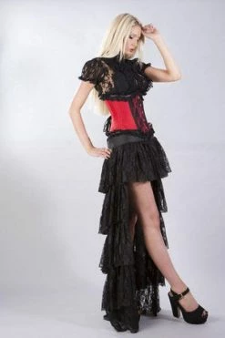 Burleska Elizium Steel Boned Underbust Corset In Taffeta 32 Burleska Elizium Steel Boned Underbust Corset In Taffeta -Burleska shop Elizium Steel Boned Underbust Corset In Taffeta Burleska 10 300x