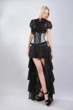 Burleska Elizium Steel Boned Underbust Corset In Taffeta 33 Burleska Elizium Steel Boned Underbust Corset In Taffeta -Burleska shop Elizium Steel Boned Underbust Corset In Taffeta Burleska 11 300x