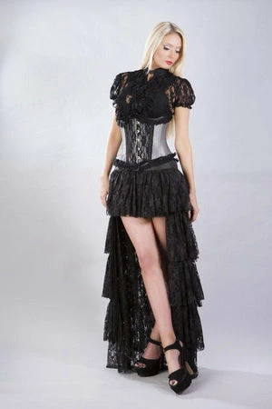 Burleska Elizium Steel Boned Underbust Corset In Taffeta 13 Burleska Elizium Steel Boned Underbust Corset In Taffeta - Image 11