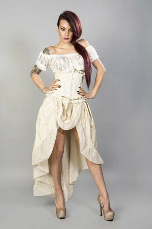 Burleska Elizium Steel Boned Underbust Corset In Taffeta 16 Burleska Elizium Steel Boned Underbust Corset In Taffeta - Image 14