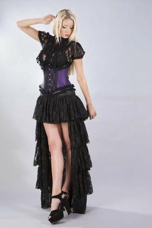 Burleska Elizium Steel Boned Underbust Corset In Taffeta 8 Burleska Elizium Steel Boned Underbust Corset In Taffeta - Image 6