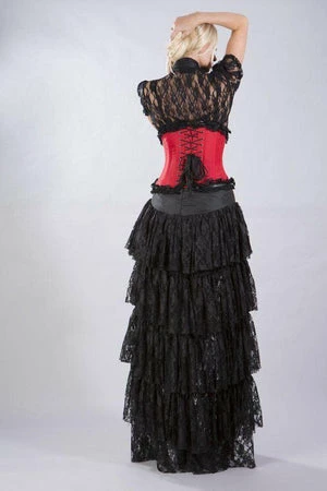 Burleska Elizium Steel Boned Underbust Corset In Taffeta 11 Burleska Elizium Steel Boned Underbust Corset In Taffeta - Image 9