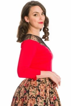Banned Evita Evening Top -Burleska shop Evita Evening Top Banned 3 300x