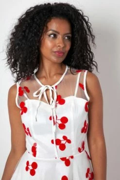 Voodoo Vixen Fanny Ann Cherry Embroidery Dress 9 Voodoo Vixen Fanny Ann Cherry Embroidery Dress -Burleska shop Fanny Ann Cherry Embroidery Dress Voodoo Vixen 4 300x