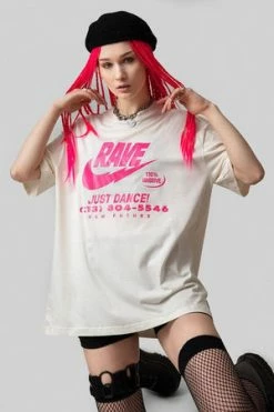 Long Clothing Illegal Rave T-shirt - Unisex -Burleska shop Illegal Rave T shirt Unisex Long Clothing 3 300x