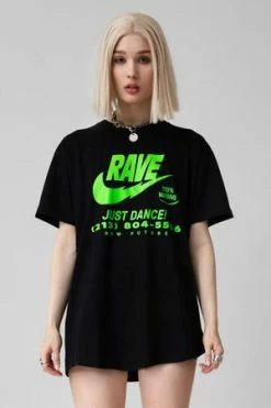 Long Clothing Illegal Rave T-shirt - Unisex -Burleska shop Illegal Rave T shirt Unisex Long Clothing 9 300x