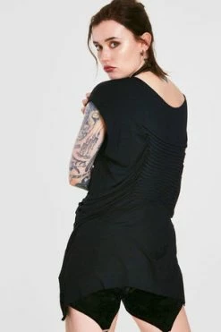 Jawbreaker Jersey Pleat Front Top 9 Jawbreaker Jersey Pleat Front Top -Burleska shop Jersey Pleat Front Top Jawbreaker 2 300x