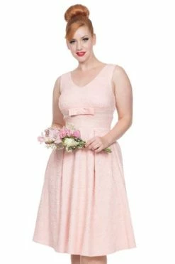 Voodoo Vixen Lauren Peach Bridal Dress -Burleska shop Lauren Peach Bridal Dress Voodoo Vixen 5 300x