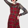 Jawbreaker Passionate By Nature Plaid Overall Dress 2 Jawbreaker Passionate By Nature Plaid Overall Dress -Burleska shop Passionate By Nature Plaid Overall Dress Jawbreaker 300x