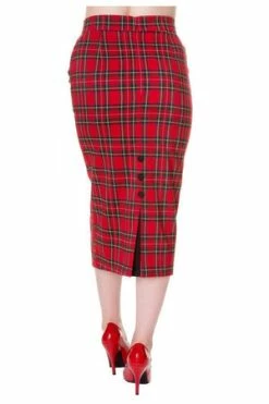 Banned Pencil Skirt -Burleska shop Pencil Skirt Banned 4 300x