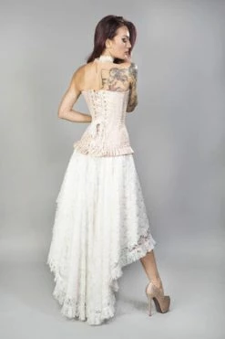 Burleska Petra Zip Long Line Overbust Burlesque Corset In King Brocade -Burleska shop Petra Zip Long Line Overbust Burlesque Corset In King Brocade Burleska 10 300x