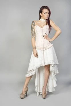 Burleska Petra Zip Long Line Overbust Burlesque Corset In King Brocade -Burleska shop Petra Zip Long Line Overbust Burlesque Corset In King Brocade Burleska 9 300x