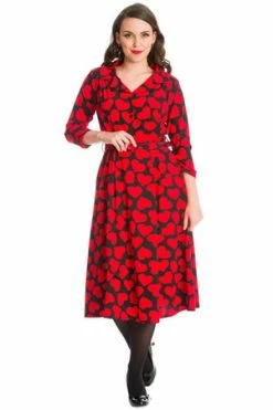 Banned Romance Button Dress