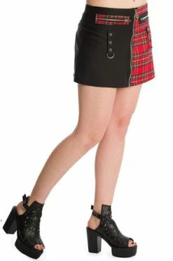 Banned Krampus Skirt 8 Banned Krampus Skirt -Burleska shop SK25369 20BLK 20RED 1315 300x