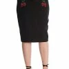 Banned Cherry Jane Pencil Skirt
