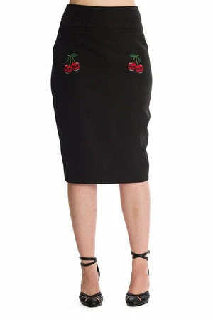 Banned Cherry Jane Pencil Skirt 2 Banned Cherry Jane Pencil Skirt