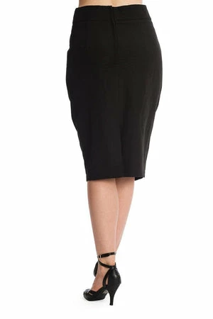 Banned Cherry Jane Pencil Skirt 3 Banned Cherry Jane Pencil Skirt - Image 2