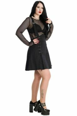 Banned Astaroth Skirt 8 Banned Astaroth Skirt -Burleska shop SK25375BLK 1068 300x