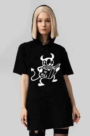 Long Clothing How To Kill - Hooded T-shirt 3 Long Clothing How To Kill - Hooded T-shirt