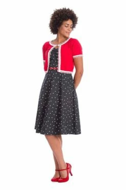 Banned Sherry Spot Fit & Flare Dress -Burleska shop Sherry Spot Fit Flare Dress Banned 7 300x