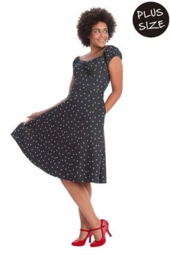 Banned Sherry Spot Fit & Flare Dress -Burleska shop Sherry Spot Fit Flare Dress Banned 8 300x
